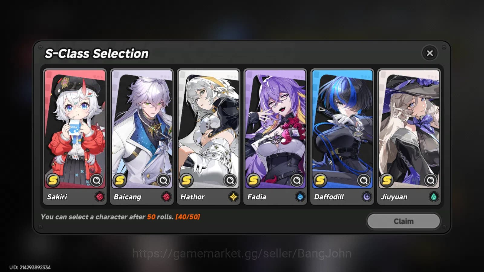 Neverness to Everness Accounts EU| Starter Lvl 3 | 1 S Nanally + 5A Char|MC femal image 2
