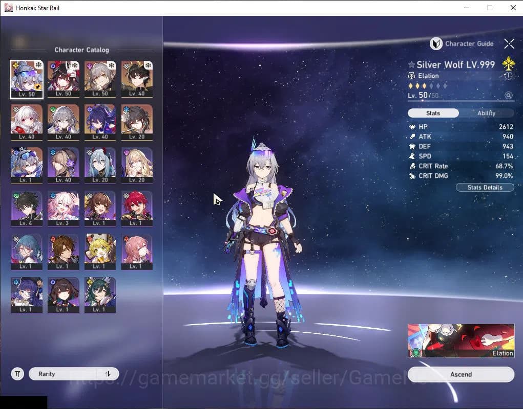 Honkai Star Rail Accounts ASIA|TL 40|1 Golden Companion|5 Limited|SW 999,Spa image 9