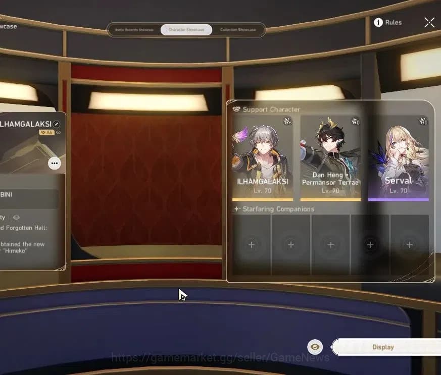 Honkai Star Rail Accounts Asia|TL 58|1 Golden Companion|7 Limited|Castorice+ image 2