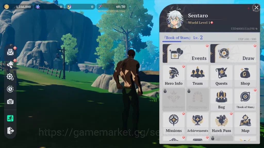 The Seven Deadly Sins: Origin Accounts EUROPE|Fresh Starter Lvl 2|3 SSR| Escanor, Diane, image 1