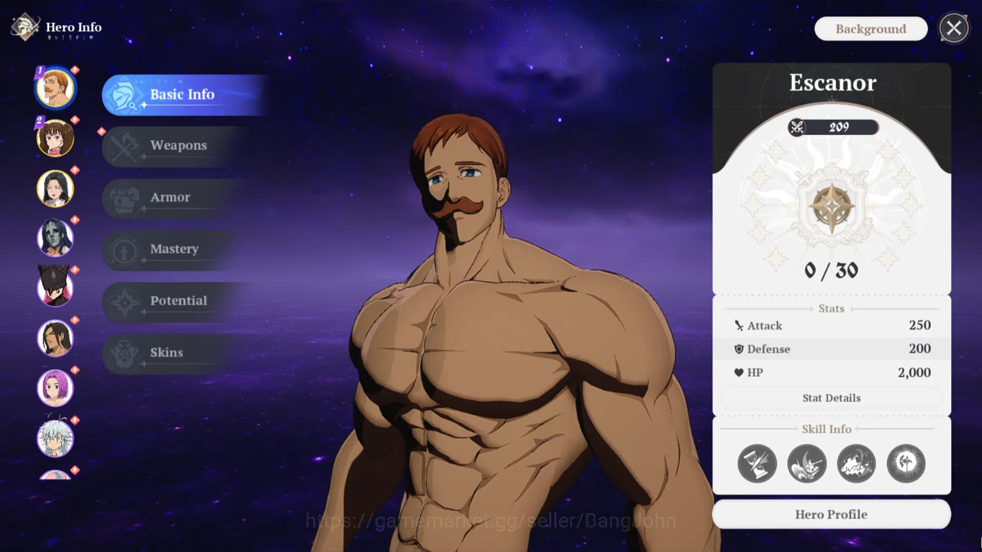 The Seven Deadly Sins: Origin Accounts EUROPE|Fresh Starter Lvl 2|3 SSR| Escanor, Diane, image 13