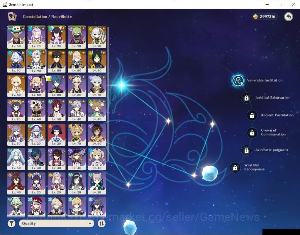 Genshin Impact Accounts ASIA|AR 56|5 Limited+5(*5Wep)|(NeuvileeteC1,Nahida image 14