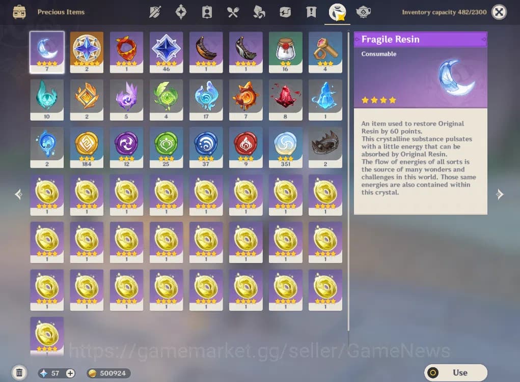 Genshin Impact Accounts ASIA|AR50|3Limited+26(*4Character)|Flins,Ineffa,Va image 11