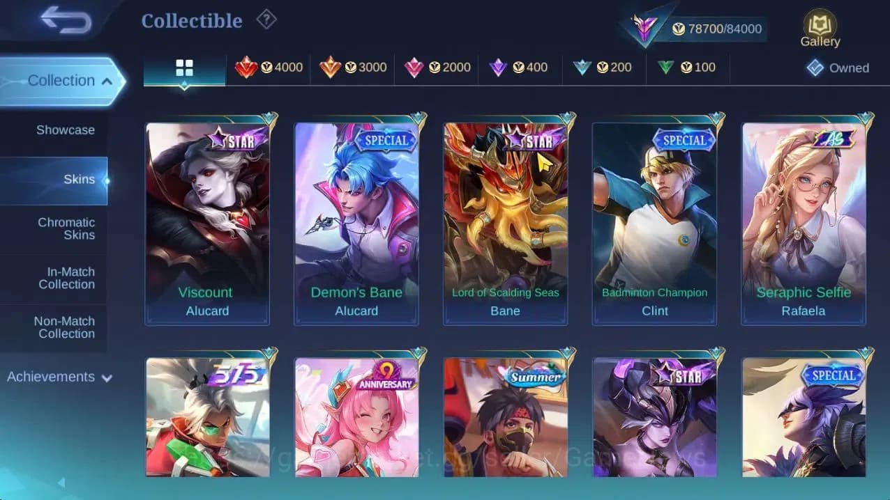Mobile Legends: Bang Bang Accounts Hero 130|Skin278|HighGlory 56|Hanabi Vessel,Aspira image 11
