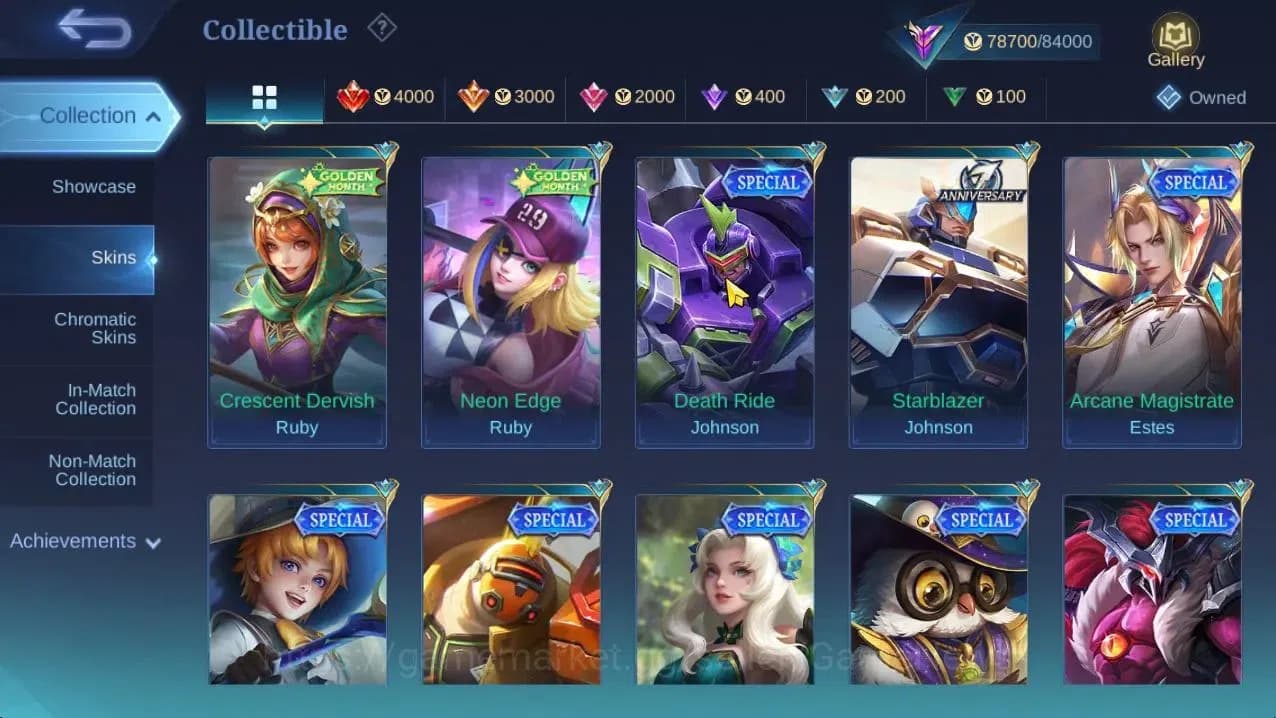 Mobile Legends: Bang Bang Accounts Hero 130|Skin278|HighGlory 56|Hanabi Vessel,Aspira image 13