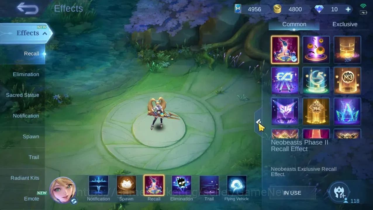 Mobile Legends: Bang Bang Accounts Hero 130|Skin278|HighGlory 56|Hanabi Vessel,Aspira image 18