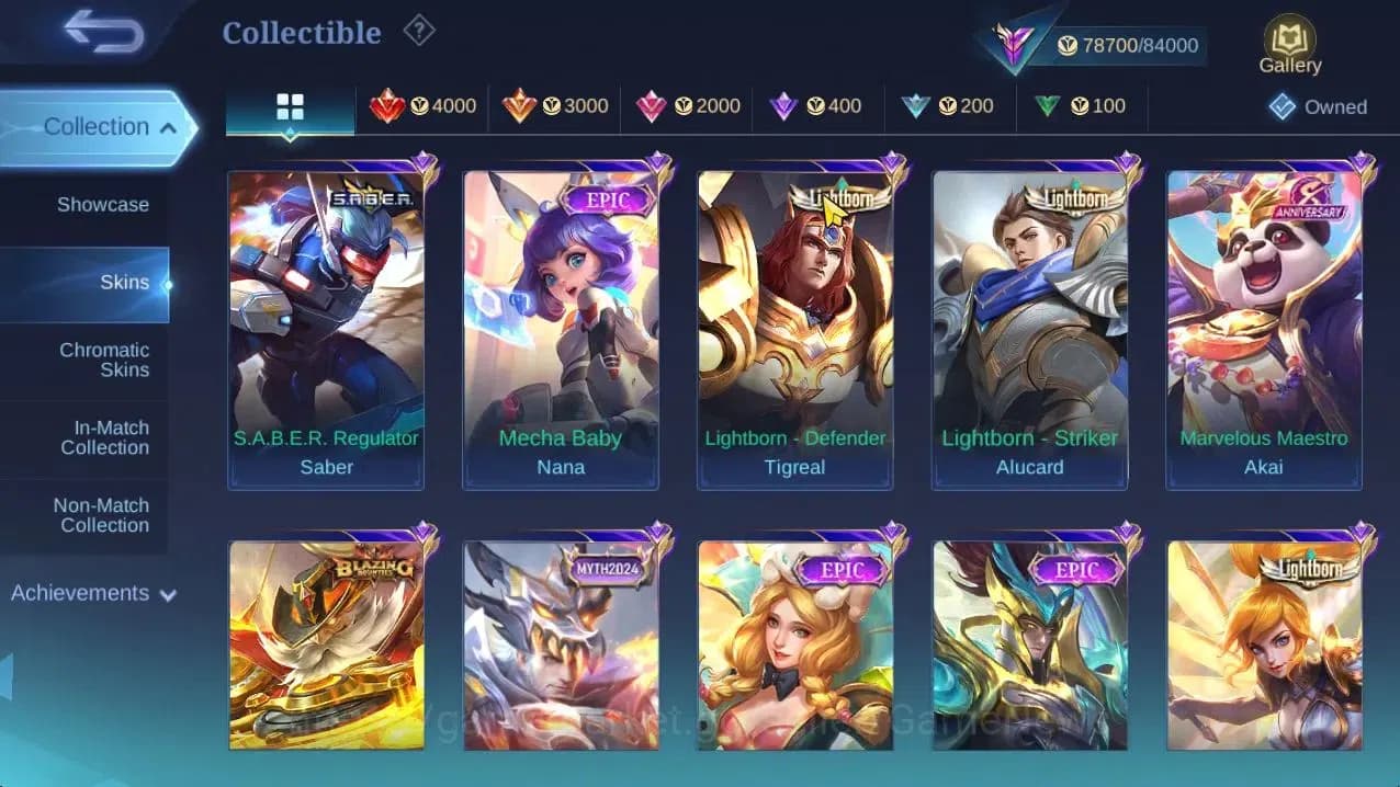 Mobile Legends: Bang Bang Accounts Hero 130|Skin278|HighGlory 56|Hanabi Vessel,Aspira image 6