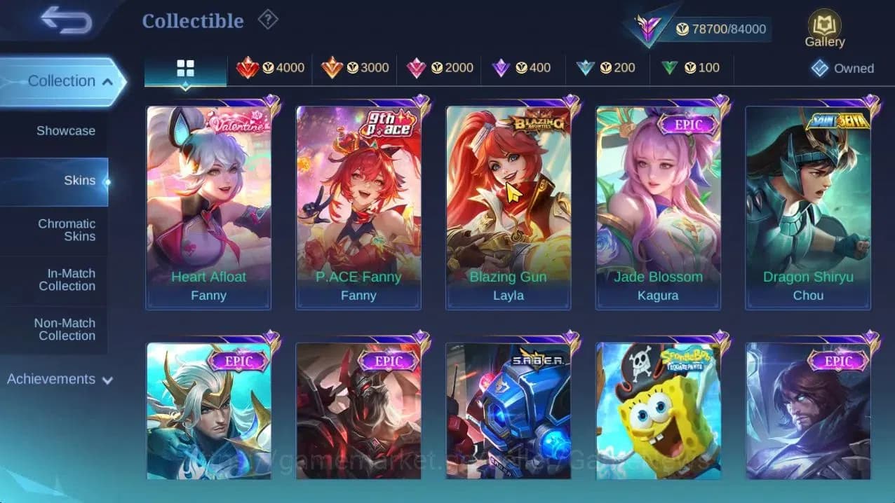 Mobile Legends: Bang Bang Accounts Hero 130|Skin278|HighGlory 56|Hanabi Vessel,Aspira image 7