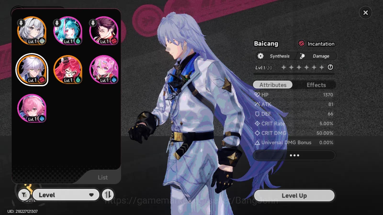 Neverness to Everness Accounts NA|Starter Lv3|2S Char NANALY,Baicang+4A|MC Female image 6