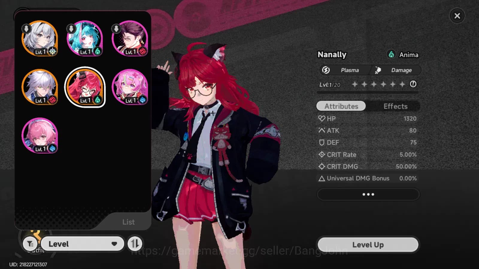 Neverness to Everness Accounts NA|Starter Lv3|2S Char NANALY,Baicang+4A|MC Female image 7