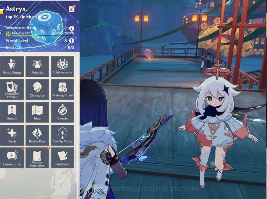 Genshin Impact Accounts ASIA|AR57|8Limited+9(*5WEP)|(YelanC4,Kinich,Emilie image 1