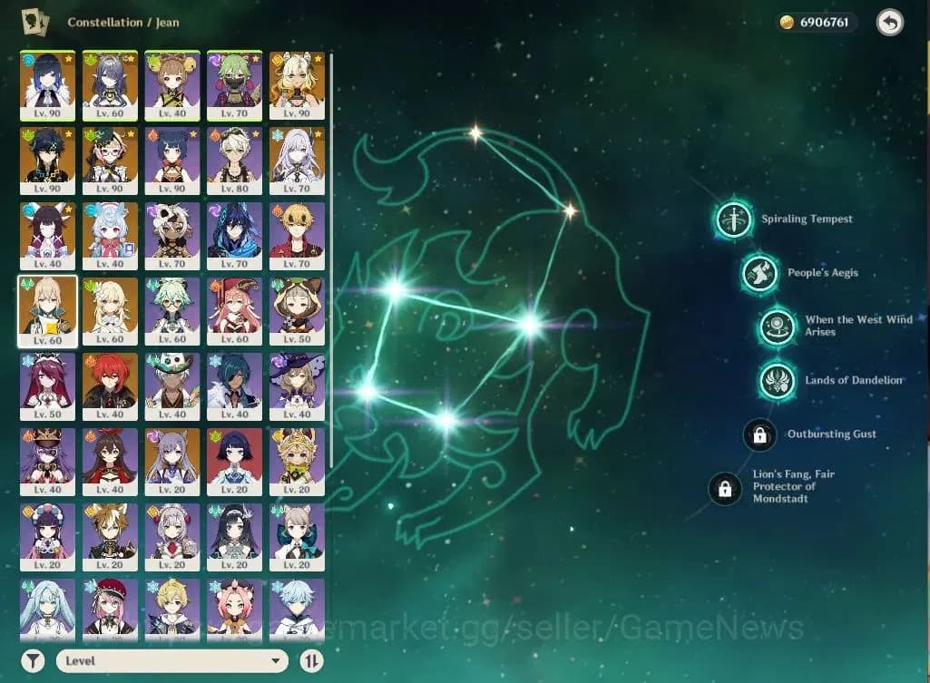 Genshin Impact Accounts ASIA|AR57|8Limited+9(*5WEP)|(YelanC4,Kinich,Emilie image 4