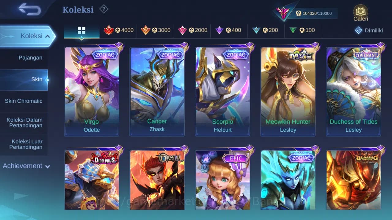 Mobile Legends: Bang Bang Accounts Hero 132 Skin 440 | Prime Claude | Luckybox Akai, image 10