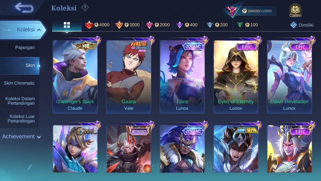 Mobile Legends: Bang Bang Accounts Hero 132 Skin 440 | Prime Claude | Luckybox Akai, image 12