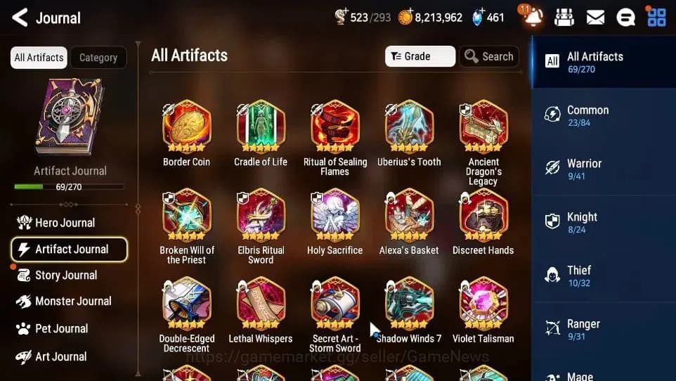 Epic Seven Accounts GLOBAL Unverif|10 ML(Notos,Salome,NM Luna,Zio,Etc) image 9