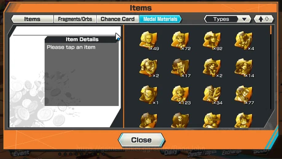 One Piece Bounty Rush Accounts Global | 4EX | Rank 33 | Okuchi Yamato, Roronoa Zo image 10