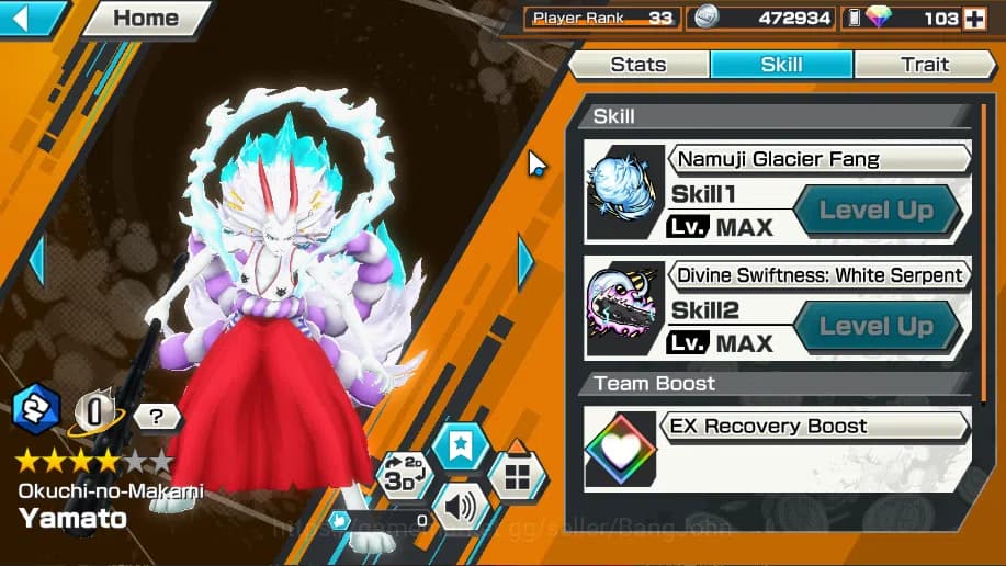 One Piece Bounty Rush Accounts Global | 4EX | Rank 33 | Okuchi Yamato, Roronoa Zo image 3