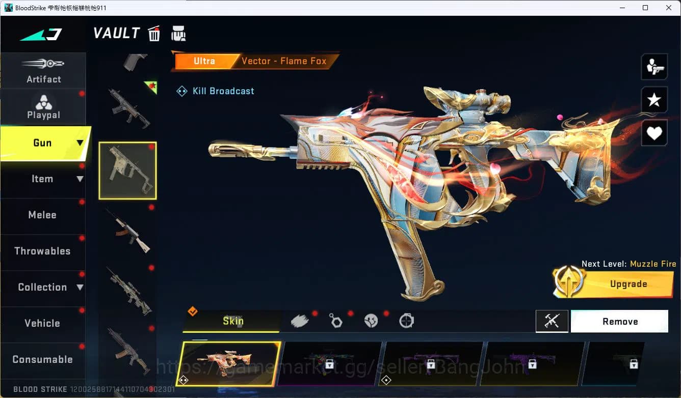 Blood Strike Accounts ASIA|COLLAB=KAR98K,AK47|LIMITED=P7,AR97,|ULTRA=M4A image 19