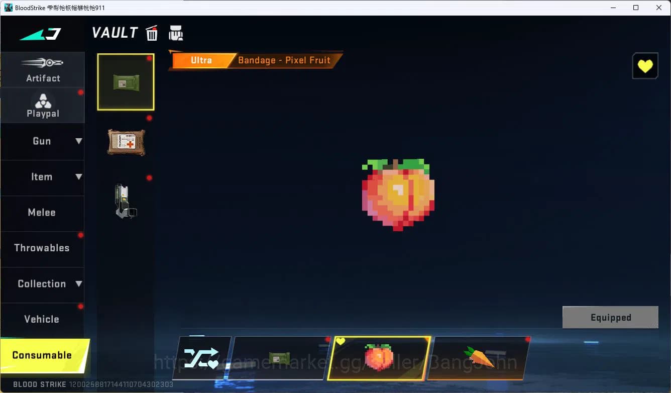 Blood Strike Accounts ASIA|COLLAB=KAR98K,AK47|LIMITED=P7,AR97,|ULTRA=M4A image 4