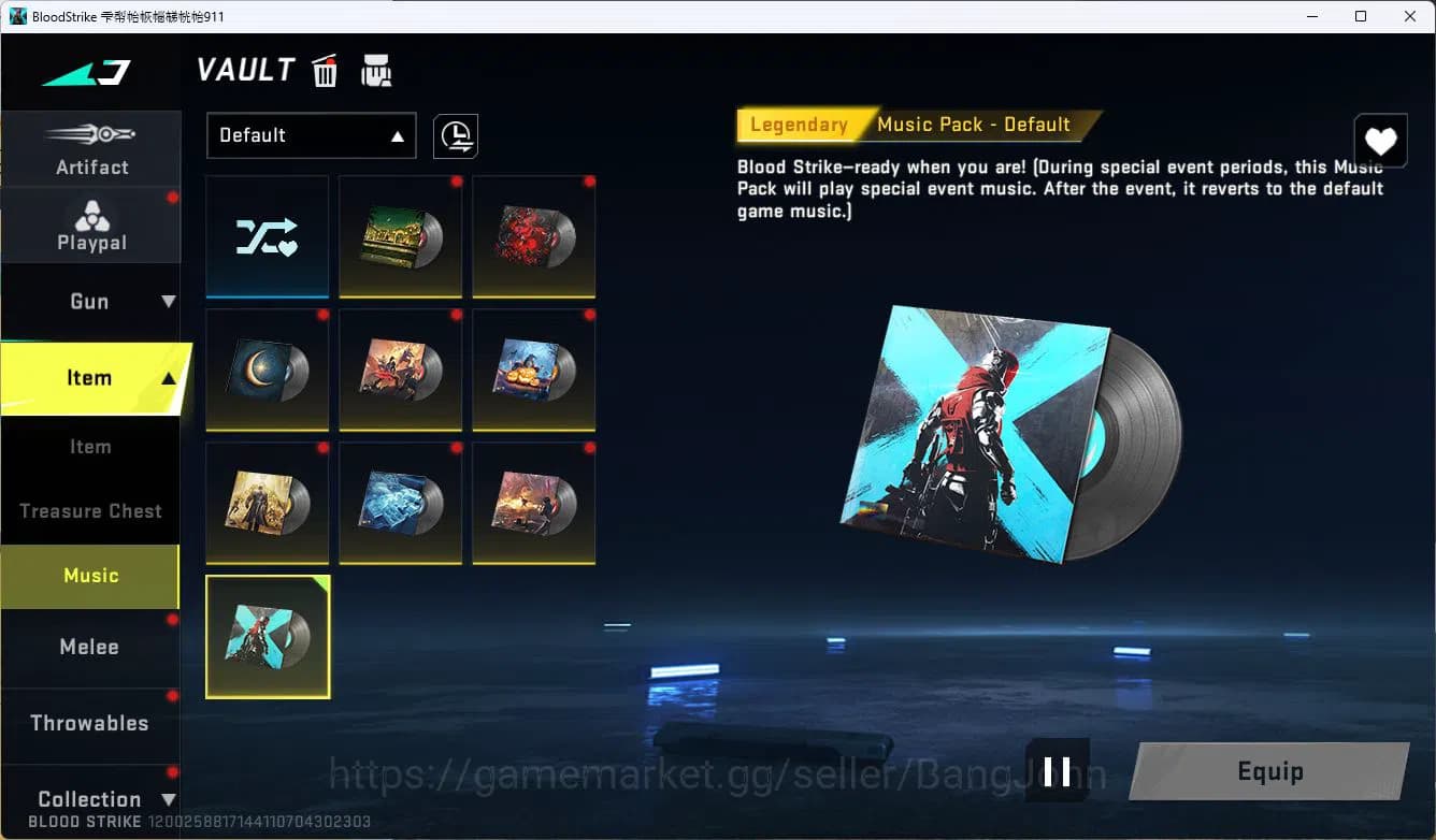 Blood Strike Accounts ASIA|COLLAB=KAR98K,AK47|LIMITED=P7,AR97,|ULTRA=M4A image 7