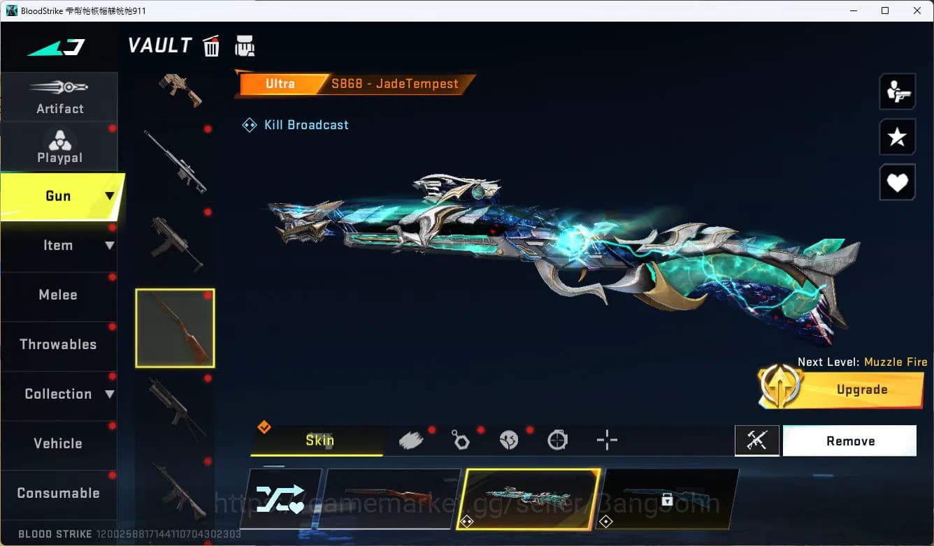 Blood Strike Accounts ASIA|COLLAB=KAR98K,AK47|LIMITED=P7,AR97,|ULTRA=M4A image 9