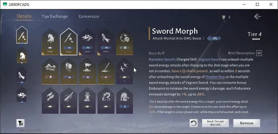 Where Winds Meet Accounts GLOBAL|Lv 90|GS 24K|1 Harmonic Core|Maple Reach,On image 11