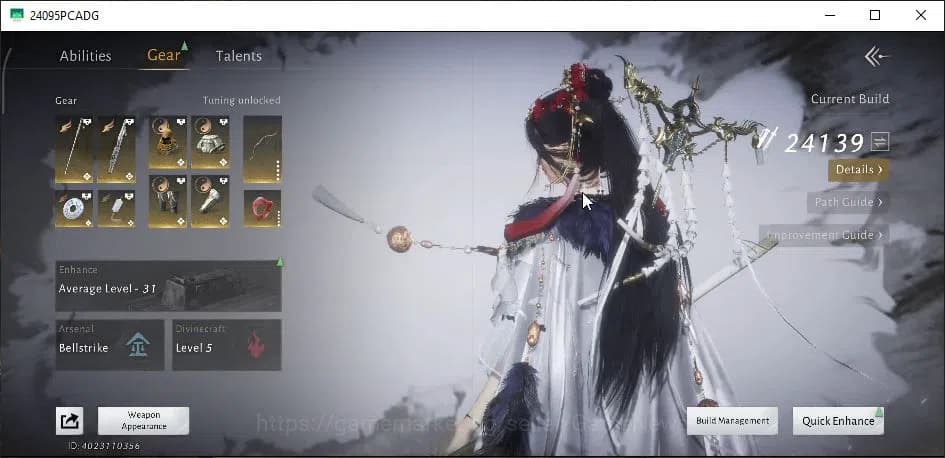 Where Winds Meet Accounts GLOBAL|Lv 90|GS 24K|1 Harmonic Core|Maple Reach,On image 8