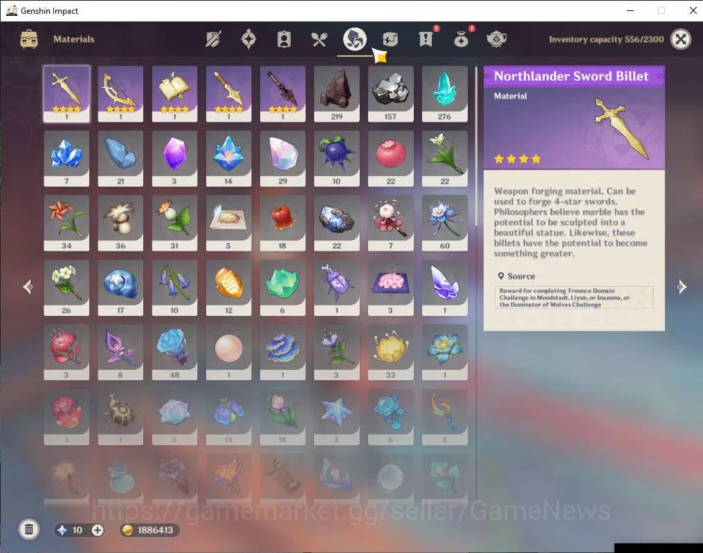 Genshin Impact Accounts Asia|AR 50|5 Limited|Arlecch,Neuvill,Kazuha,Xilone image 8