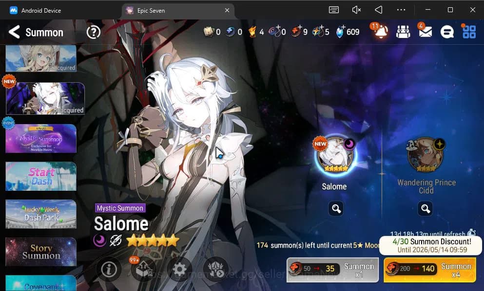 Epic Seven Accounts GLOBAL Unverif|7 ML(NM Luna,Straze,TE Kayron,Etc)+ image 11