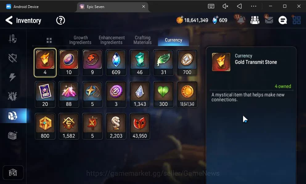 Epic Seven Accounts GLOBAL Unverif|7 ML(NM Luna,Straze,TE Kayron,Etc)+ image 6