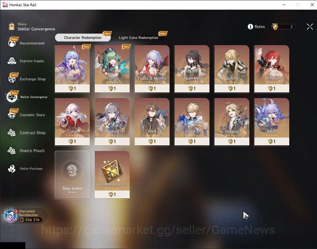 Honkai Star Rail Accounts ASIA|TL 4|Selector B5 ON+2 Golden Companion Spirit image 2