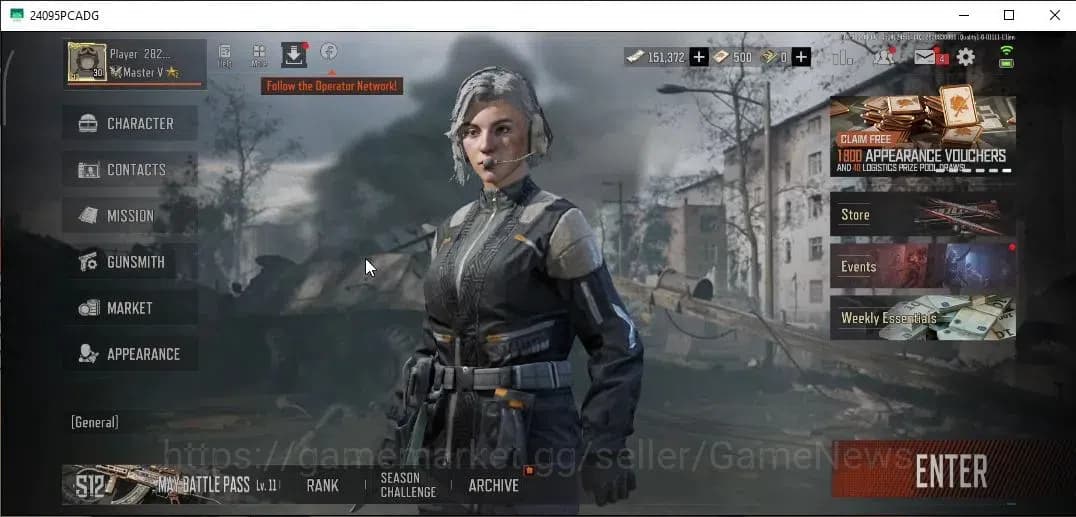 Arena Breakout Accounts MOBILE Lv30|SV 15,1M|CV 9M|Squire VSS|SS AKM,B AK- image 1