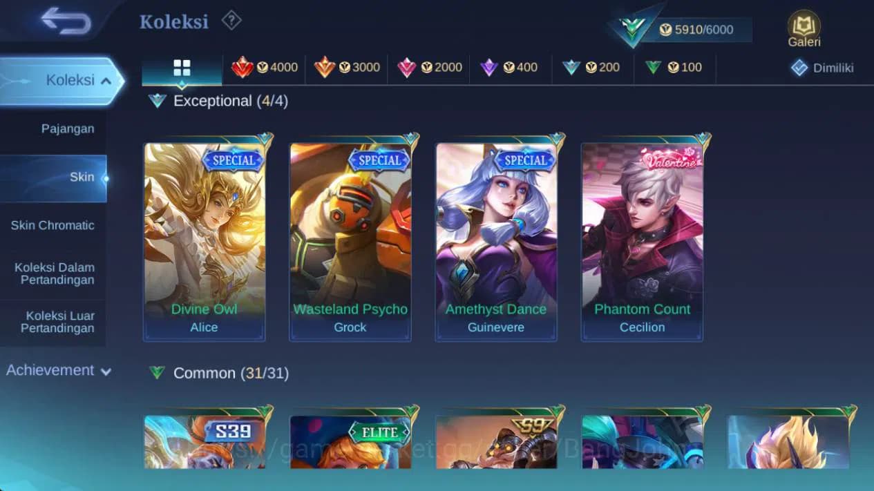 Mobile Legends: Bang Bang Accounts GLOBAL|skin 46, hero 45|naruto garaa,epic kufra,sp image 6