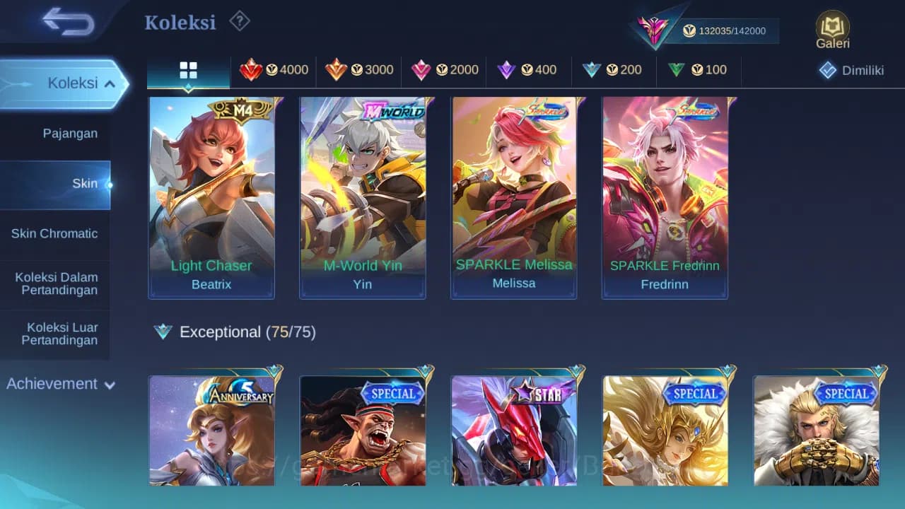 Mobile Legends: Bang Bang Accounts GLOBAL Hero 132 Skin 372 Legend Freya | 11.11 Haya image 13