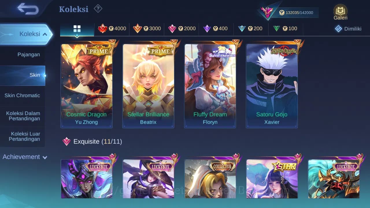 Mobile Legends: Bang Bang Accounts GLOBAL Hero 132 Skin 372 Legend Freya | 11.11 Haya image 4