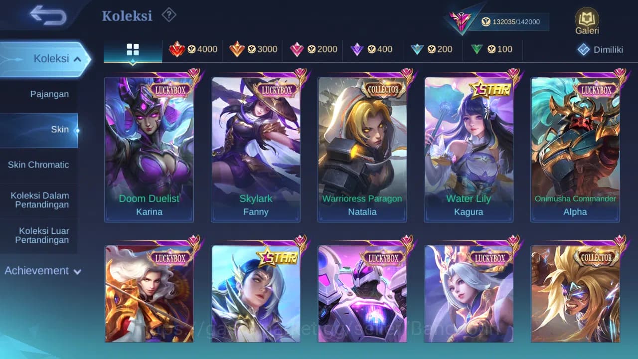 Mobile Legends: Bang Bang Accounts GLOBAL Hero 132 Skin 372 Legend Freya | 11.11 Haya image 5