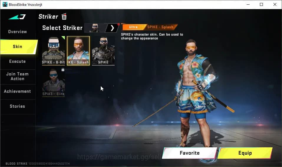Blood Strike Accounts ASIA|ETERNAL ZERO-Oda|Collab 7DS[Elizabeth,Kar98k, image 11