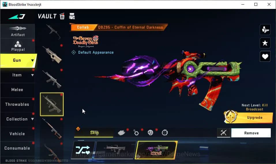 Blood Strike Accounts ASIA|ETERNAL ZERO-Oda|Collab 7DS[Elizabeth,Kar98k, image 17