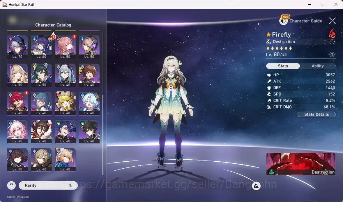 Honkai Star Rail Accounts ASIA | TL 66 | 10 LIMIT | ASHVEIL | SPARKLE | TRIB image 2