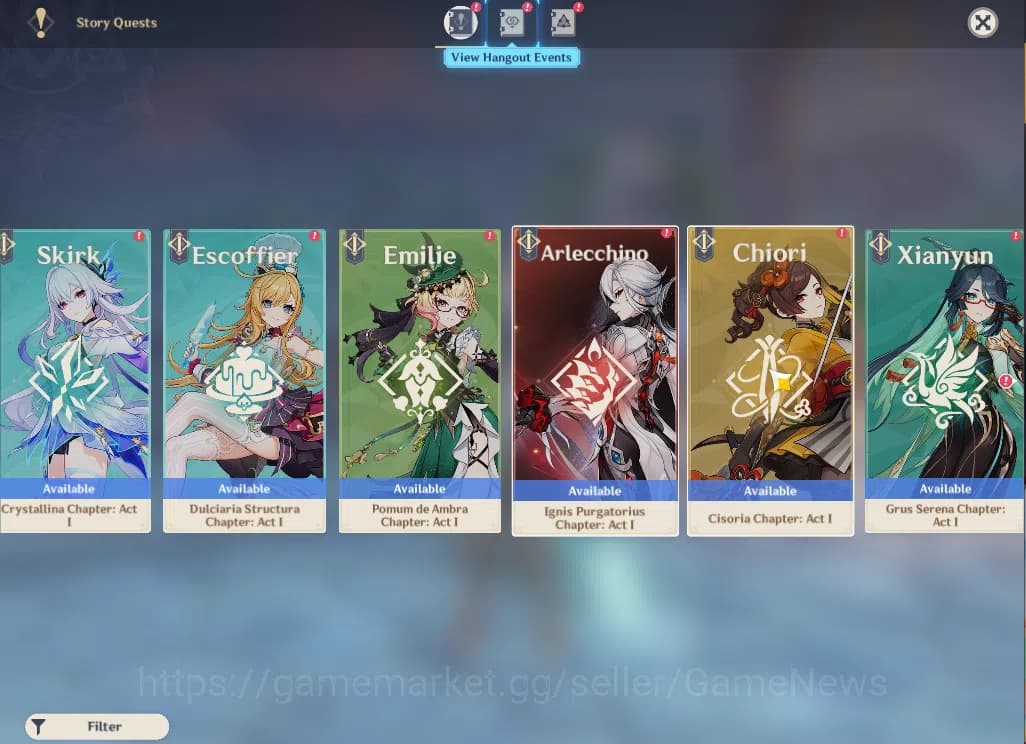 Genshin Impact Accounts ASIA|AR55|2 Limited+2(*5Weapon)|F2P Team VarkaC4+S image 13