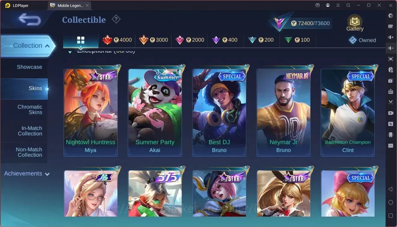 Mobile Legends: Bang Bang Accounts GLOBAL Hero 130 Skin 315|Kishin Angela|Aspirants G image 14