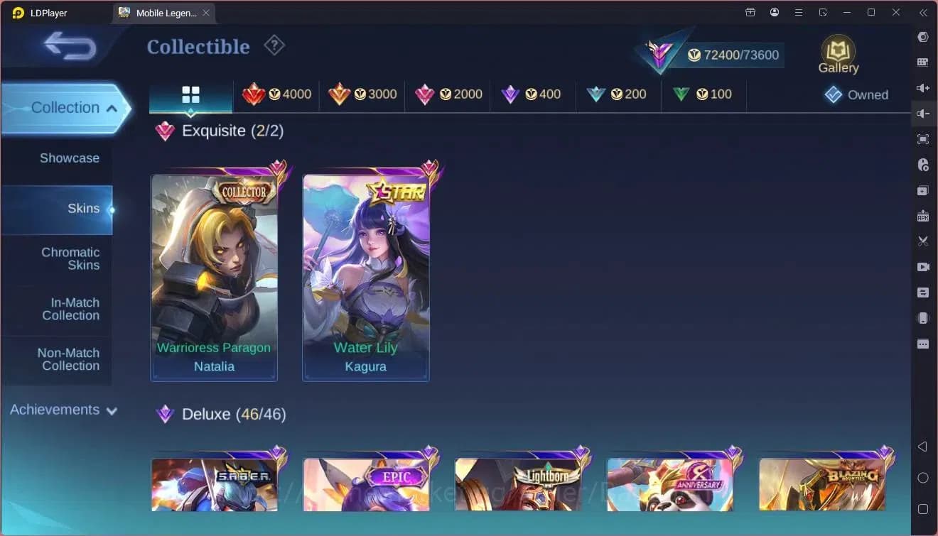 Mobile Legends: Bang Bang Accounts GLOBAL Hero 130 Skin 315|Kishin Angela|Aspirants G image 8