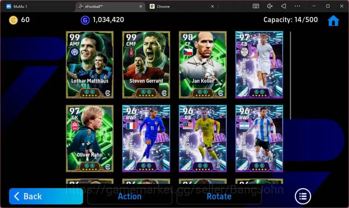 eFootball Accounts ANDROID|PW 3126|Epc Lothar Matthaus|Epc Steven Ger image 8