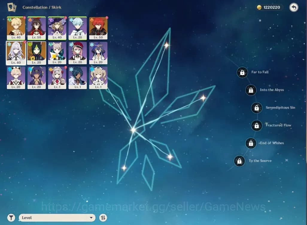 Genshin Impact Accounts ASIA|AR25|Fresh Starter|1Limited+11(*4Character)|S image 3