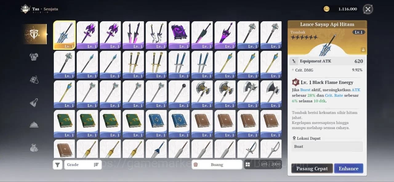 The Seven Deadly Sins: Origin Accounts NA West | Fresh Starter Lvl 2 |2 SSR| Escanor, Gui image 5