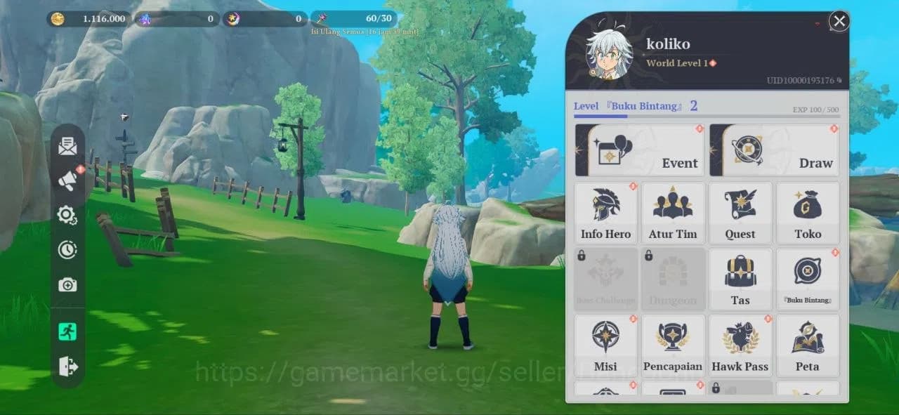 The Seven Deadly Sins: Origin Accounts NA West | Fresh Starter Lvl 2 |2 SSR| Escanor, Gui image 7