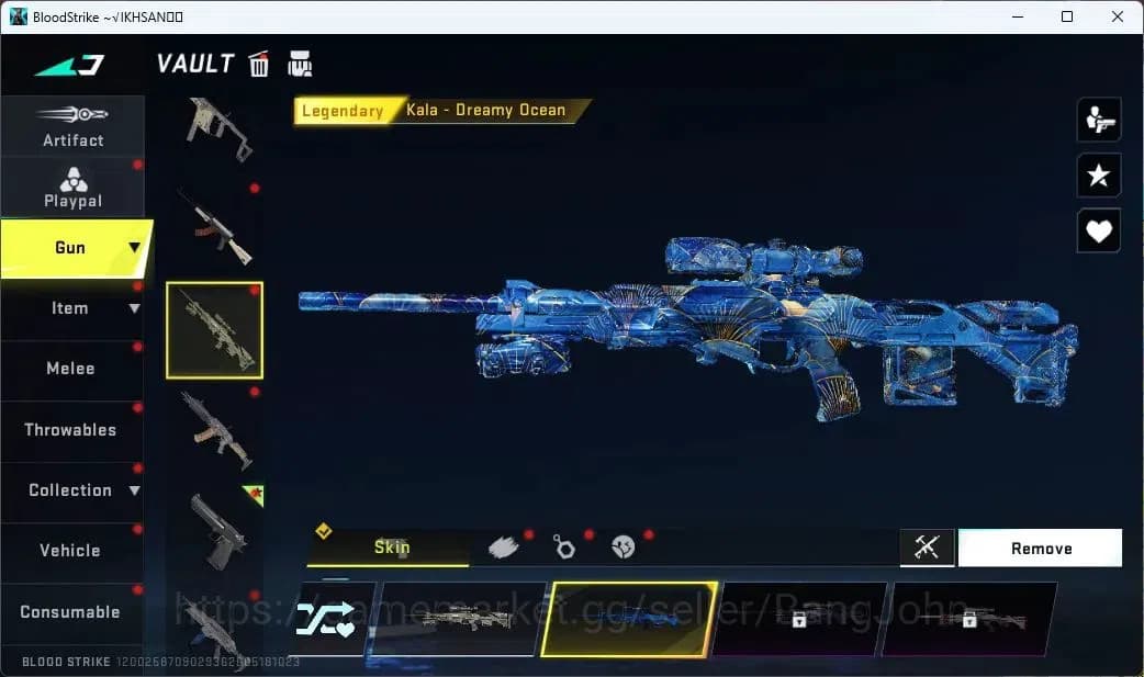 Blood Strike Accounts ASIA | Eternal Desert Eagle-Scorpio | 3 Legendary image 10