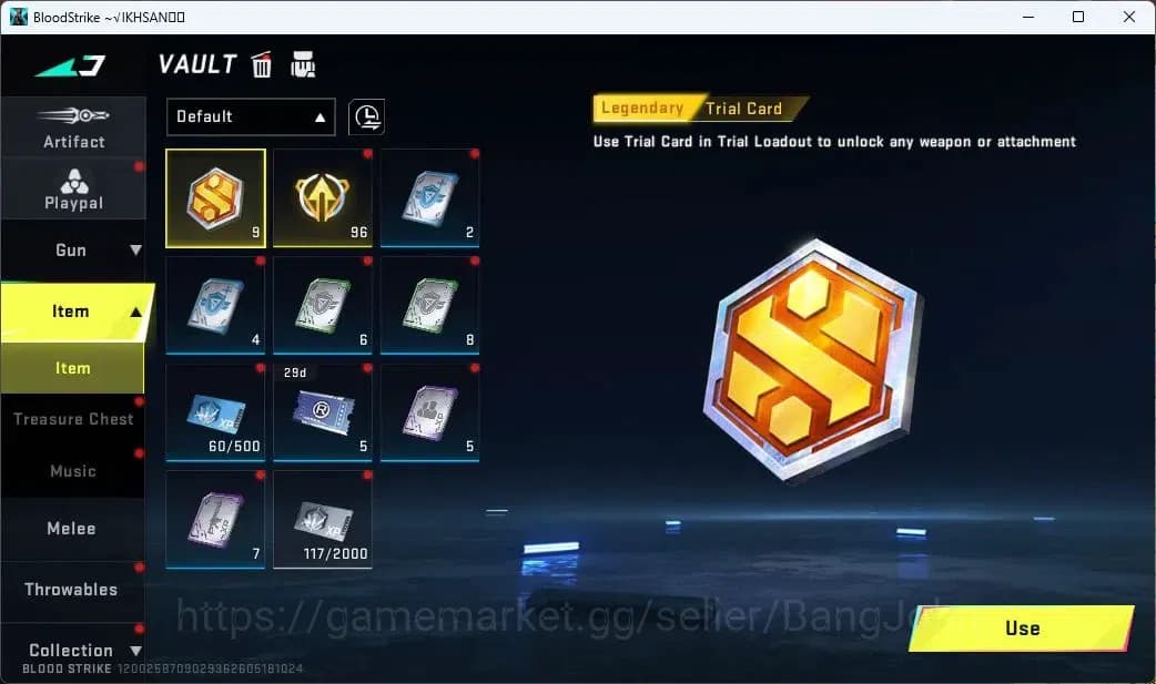 Blood Strike Accounts ASIA | Eternal Desert Eagle-Scorpio | 3 Legendary image 7
