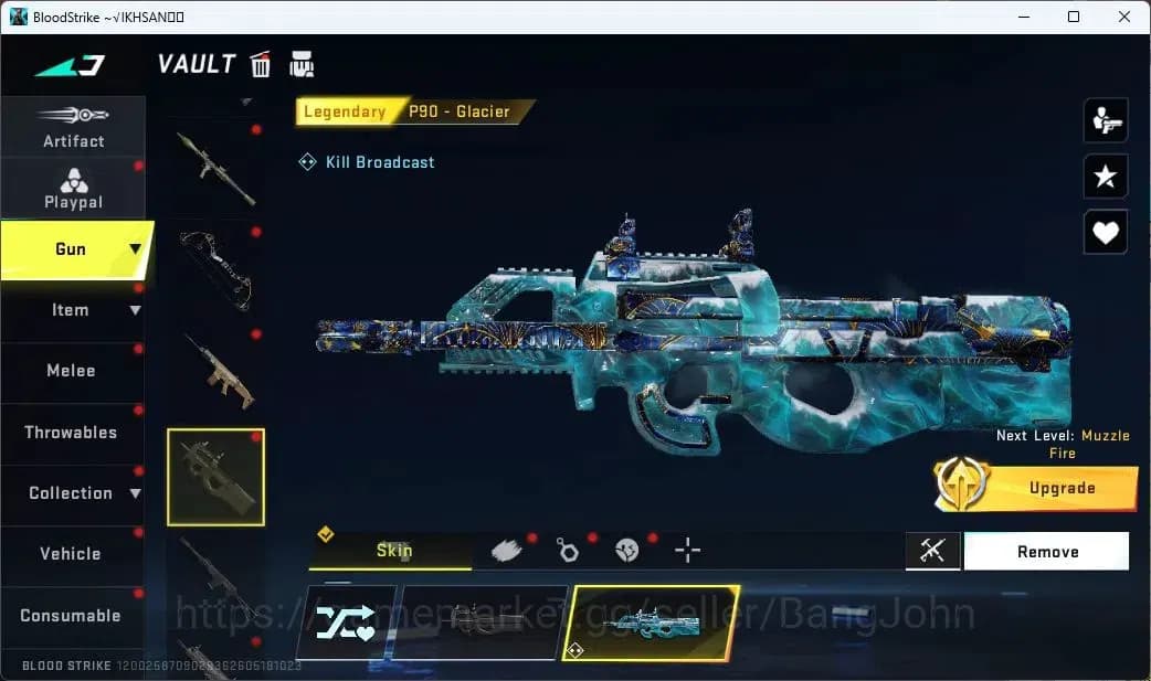 Blood Strike Accounts ASIA | Eternal Desert Eagle-Scorpio | 3 Legendary image 8