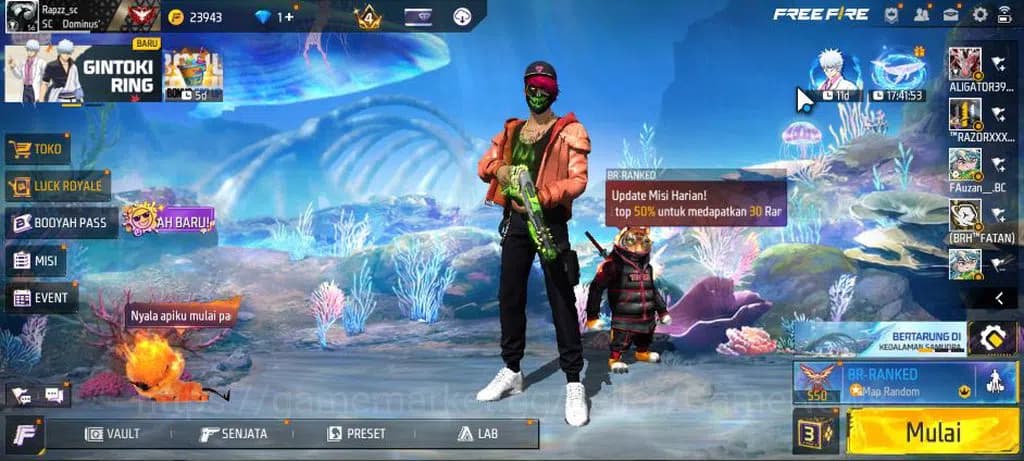 Free Fire Accounts Indonesia|M1887 Hand Of Hope|M1014 Scorpio S Lv4,T image 1